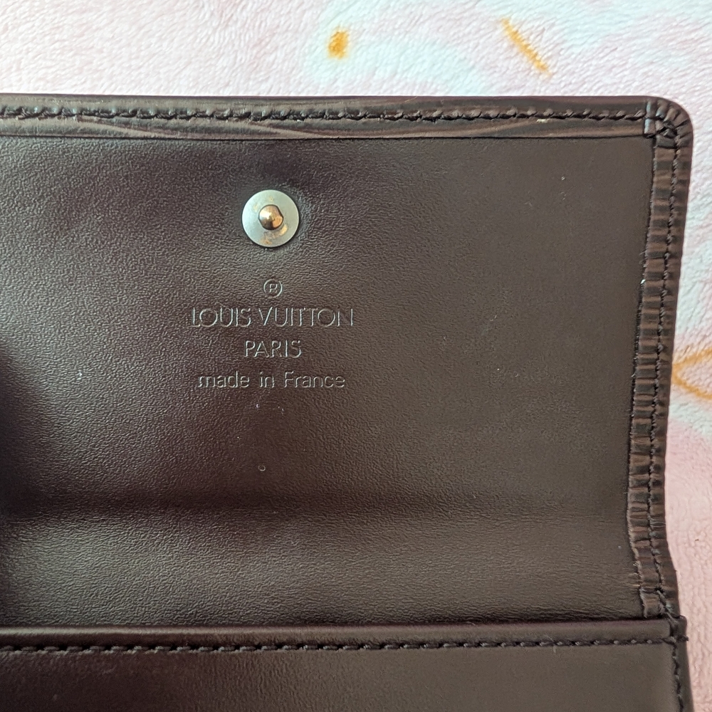 Louis Vuitton Epi Louise Tri Fold Wallet - Picture 8 of 12
